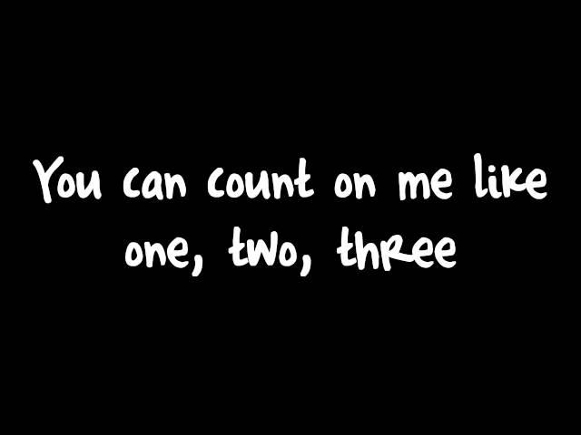 Bruno Mars - Count On Me (With Slo. Sub.)