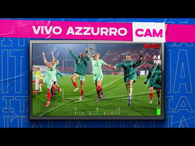 Italia-Galles 1-0: il match visto dalla Vivo Azzurro Cam