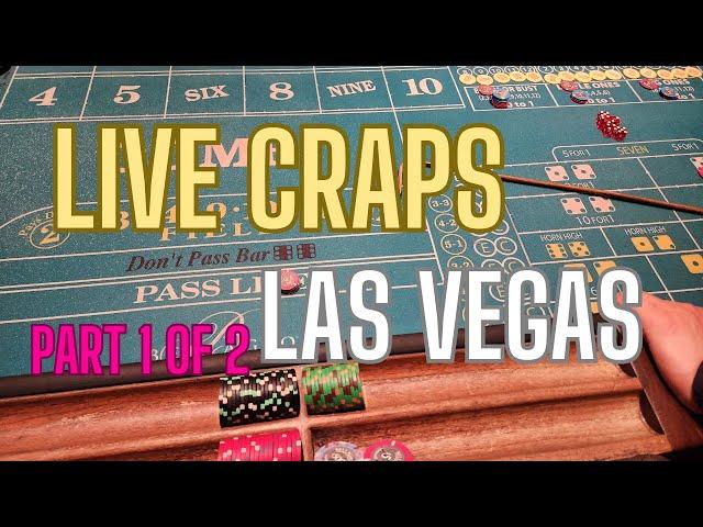 Early craps session at Bellagio (Part 1 of 2) #craps #vegas #vegasdaytripper #Bellagio