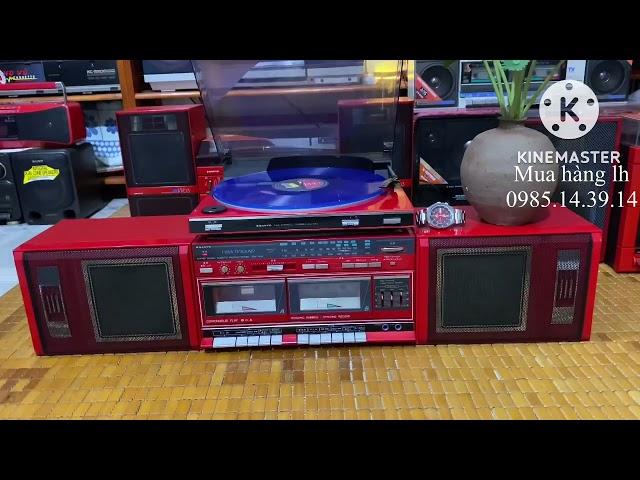 Kênh Họ Vũ catset cổ.bộ radio cassette đĩa than SANYO-DCW2.giá 9tr5.lh0985.14.39.14hoặc vào Zalo gl