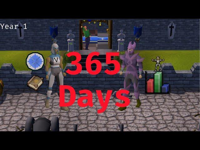 I spent one year on this Oldschool Runescape account... (Group) Ironman progress 101