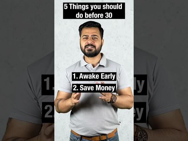 Things to do before 30…#realpraveshrathore #tradenfill #digiparv #reels #shorts #thingstodobefore30