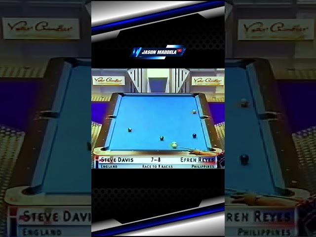 ⭐ Efren Reyes greatest shot did another historical Z shot again pro billiards #shorts #efrenreyes