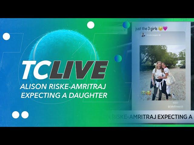 Alison Riske-Amritraj Expecting A Daughter  | Tennis Channel Live