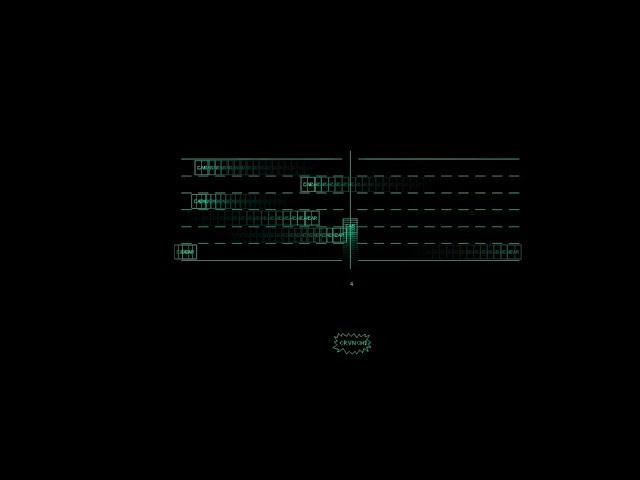 Imlac PDS-1 game: FREEWAY CROSSING PROGRAM (1971)