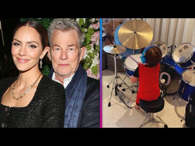 David Foster and Katharine McPhee's 2-Year-Old Is a DRUMMING PRODIGY!