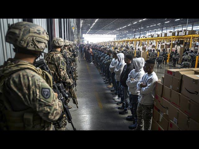 ICE Raids Amazon Warehouse... as Migrants Flee NYC