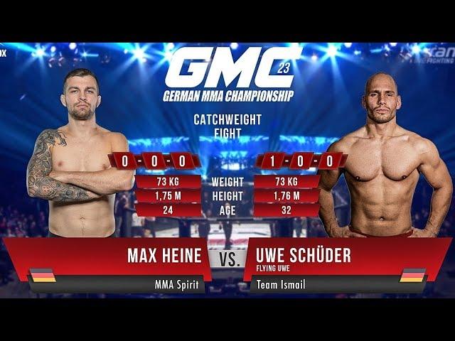 Uwe Schüder vs. Max Heine GMC 23 - Flying Uwe (Full Fight)