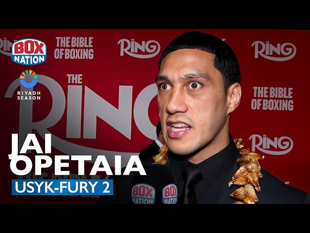 "Honestly Speaking..." - Jai Opetaia Sparred Fury, Predicts Usyk Rematch