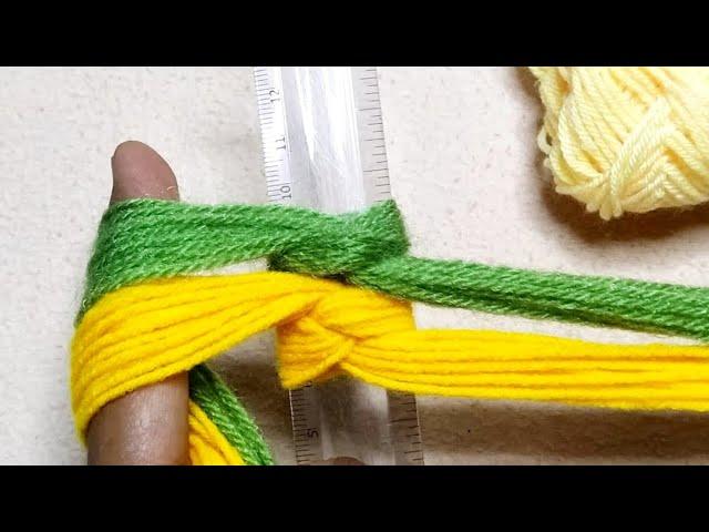 Amazing 3 Beautiful Woolen Yarn Flower making ideas with Scale | Easy Sewing Hack