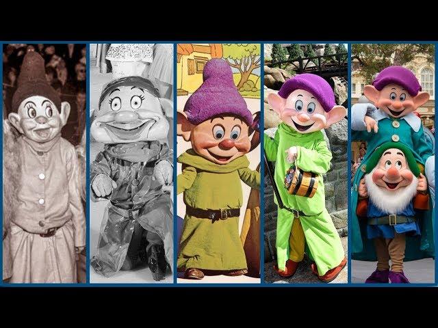 Evolution of the Seven Dwarfs Costumes! - DIStory Ep. 20 - Disney Theme Park History