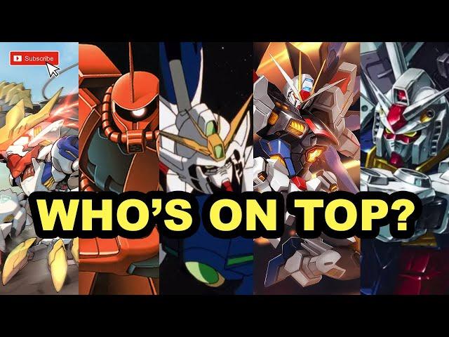 Top 5 Fan | Favorite Mobile Suits Of All Time