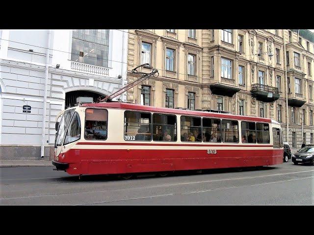 St Petersburg, Russia Transport Scenes - 2017