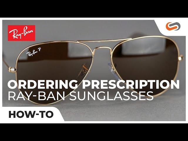 How to Order Prescription Ray Ban Sunglasses | SportRx