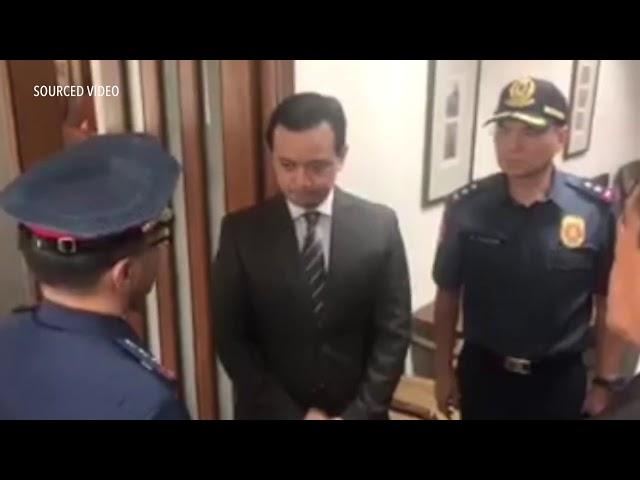 WATCH: PNP arrests Senator Trillanes inside Senate