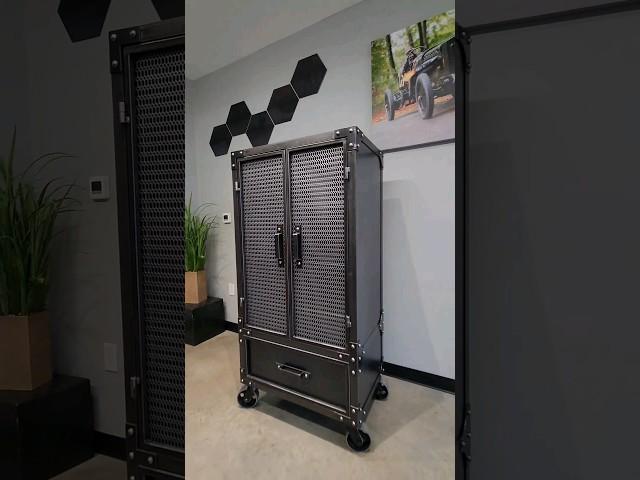 Make a statement with our Cambridge Cabinet, a Modern Industrial Furniture original design.