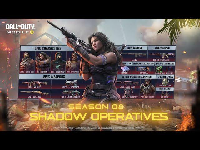 Call of Duty®: Mobile - Season 8: Shadow Operatives | Battle Pass Trailer