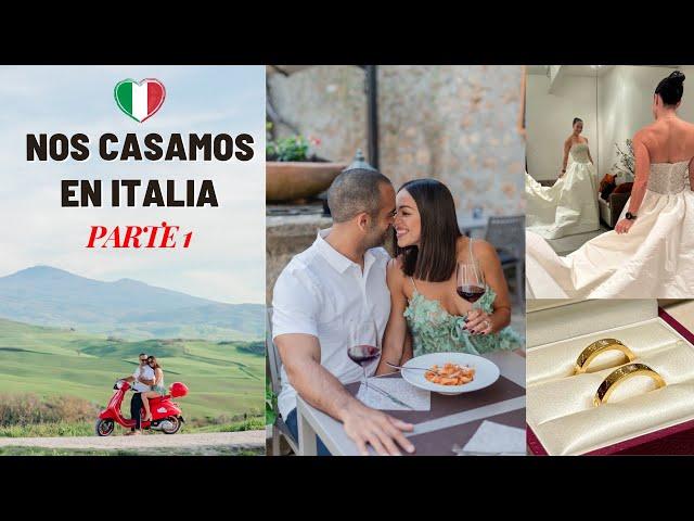 Nuestra boda en Italia: Parte 1 | Visitando nuestro destino y planificación final