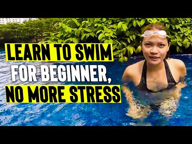 LEARN to SWIM & FLOAT for BEGINNERS (easy tutorial)