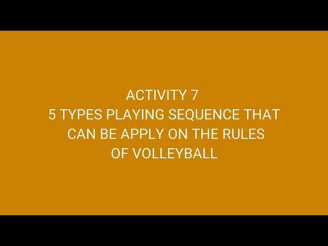 Caraga State University P.E 4 ACT 7 (VOLLEYBALL) OP1