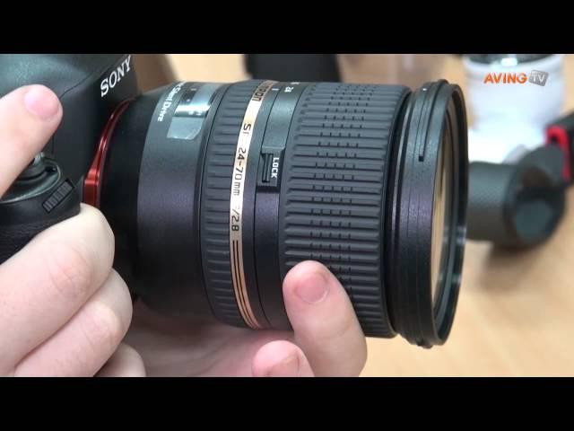 썬포토, 탐론 'SP 24-70mm F/2.8 Di USD' 소니 마운트 선보여