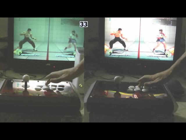 SSFIV input lag PS3 vs XBOX 360 part II