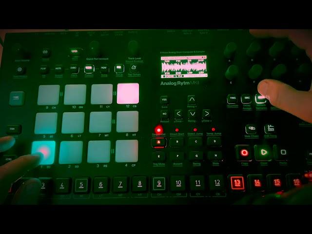 ELEKTRON ANALOG RYTM + AMEN BREAK + SLICE WITH SCENES TUTORIAL