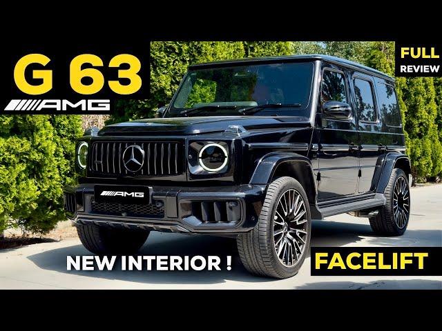 2025 MERCEDES AMG G63 Performance NEW FACELIFT CHANGES Interior Of The Best Ever G Class! NEW MBUX