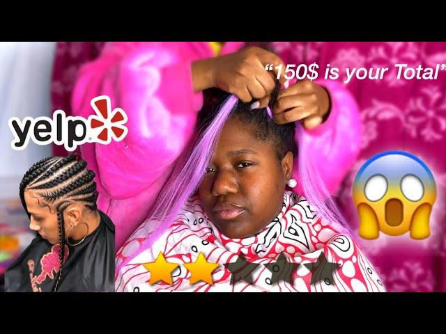 I WENT TO THE WORST REVIEWED HAIR SALON IN MY RATCHET CITY!!