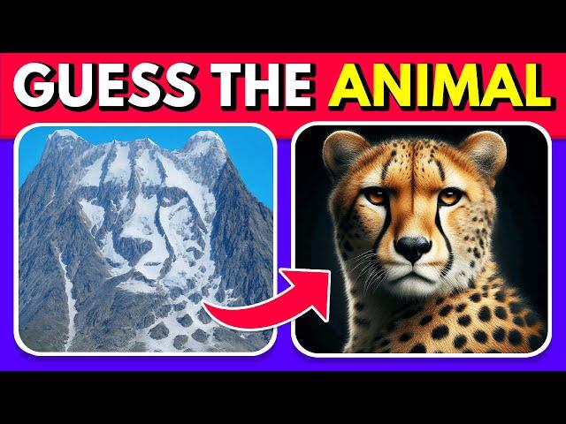 Guess the Hidden Animal by ILLUSIONS  Easy, Medium, Hard levels Quiz