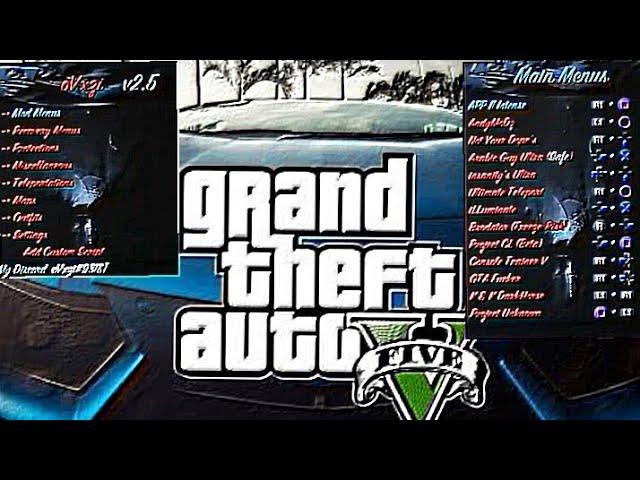 GTA 5 Mod Menu oVxzi 2.5