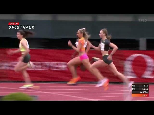 Femke Bol Runs 50.02 In To Easily Claim The FLAT 400m Victory At The Continental Tour: Hengelo