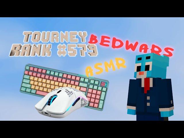 Bedwars ASMR Keyboard & Mouse Sounds | Hypixel Bedwars