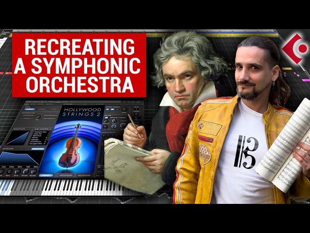 How to produce a FULL Orchestra in a DAW- Mini Masterclass #hollywoodstrings2