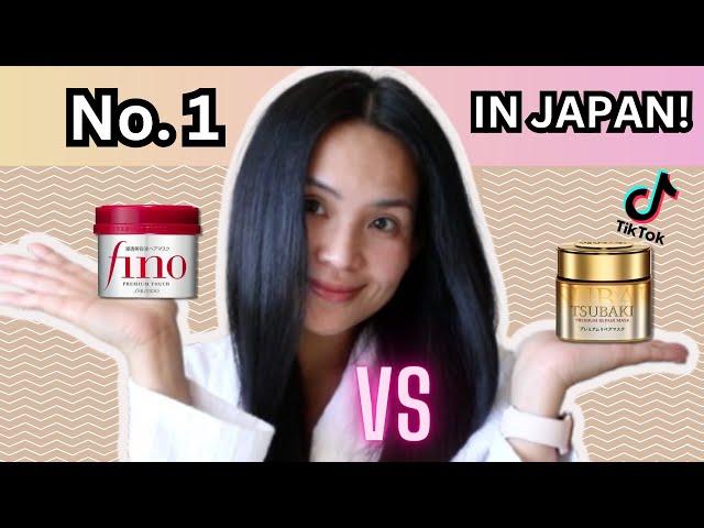 Viral Japanese Hair Mask Showdown: Fino Vs Tsubaki - Try On & Review!