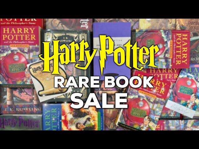 The Rarest of the Rare Harry Potter Books | The Potter Collector Sale