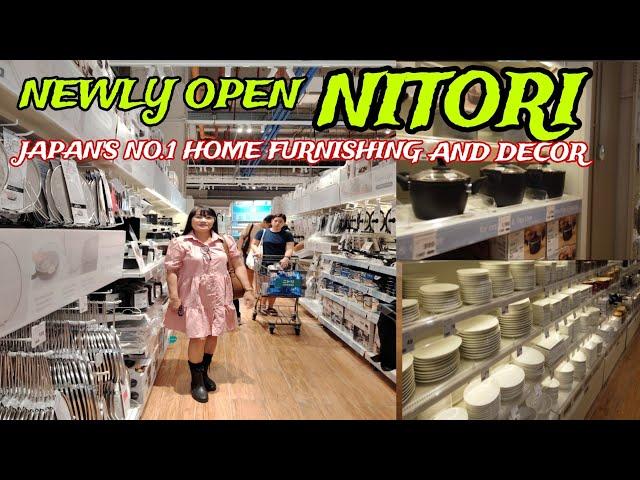 MURANG GAMIT SA BAHAY.NITORI NEWLY OPEN JAPAN'S HOME FURNISHING AND DECOR STORE