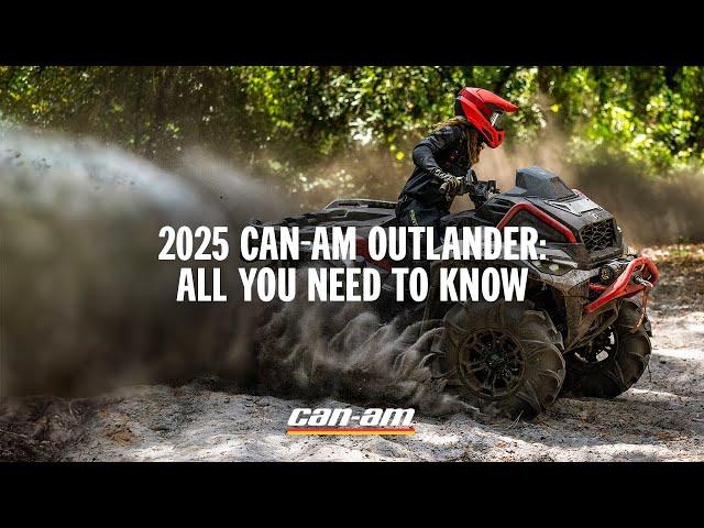 2025 Can-Am Outlander MAX Limited and X mr Walkaround