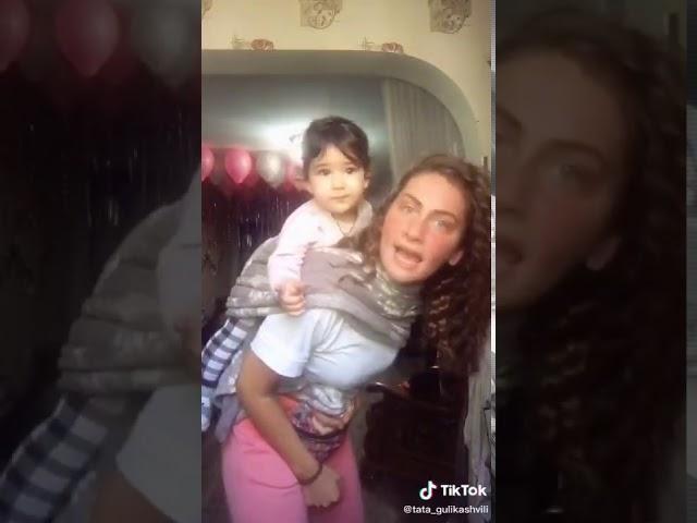 შენ ჩემი ბავშვი ტრაკში ფეხი რატო გააკეთე / მაგარი სასაცილო ვიდეო ქართველი ტიკტოკერისგან geo tiktoker