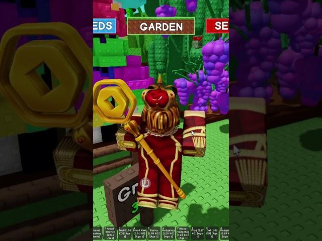 How to Make BILLIONS in Grow A Garden #growagarden #roblox #shorts