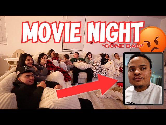 FAMILY CHRISTMAS MOVIE NIGHT *GONE BAD* | VLOGMAS DAY 14 & 15