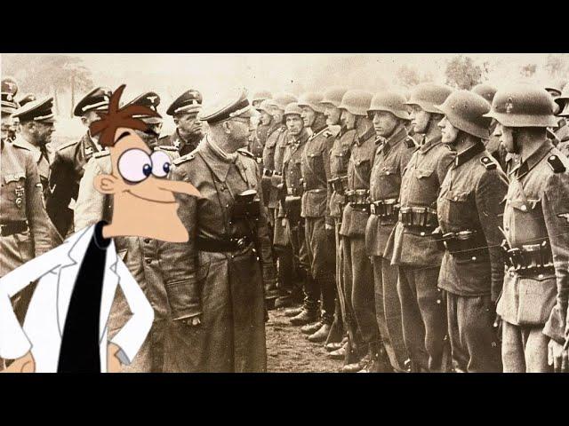 What was Dr. Doofenshmirtz doing from 1933-1945?