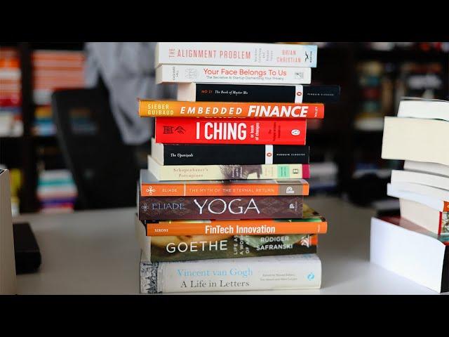 library tour: eastern philosophy, finance, and more