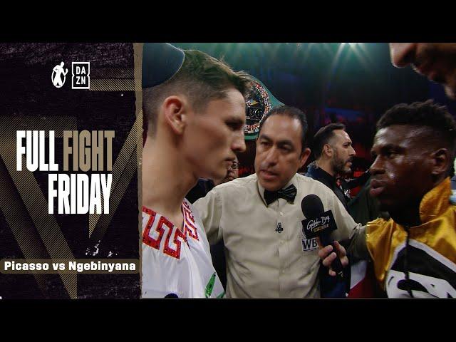 Full Fight | Alan Picasso vs Sabelo Ngebinyana! Astronaut, Picasso, Wants To Add Champ To Resume!