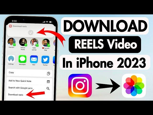 Save Instagram Reels Videos in Gallery iPhone | How to Download Reels From Instagram on iPhone 2023