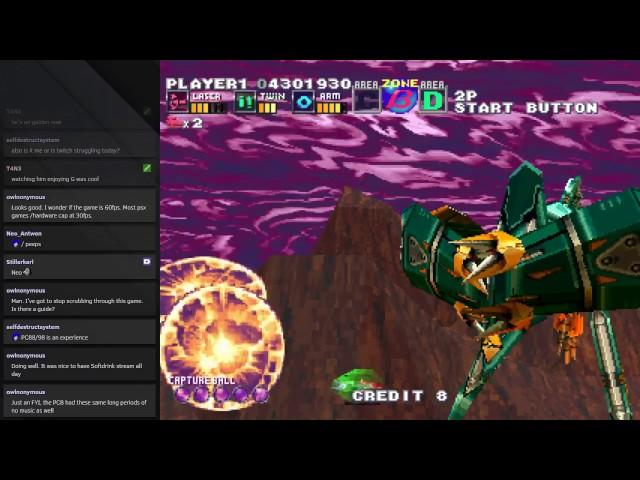G.Darius - Zone Lambda ALL, 21.3mil (No Miss, P1 side)