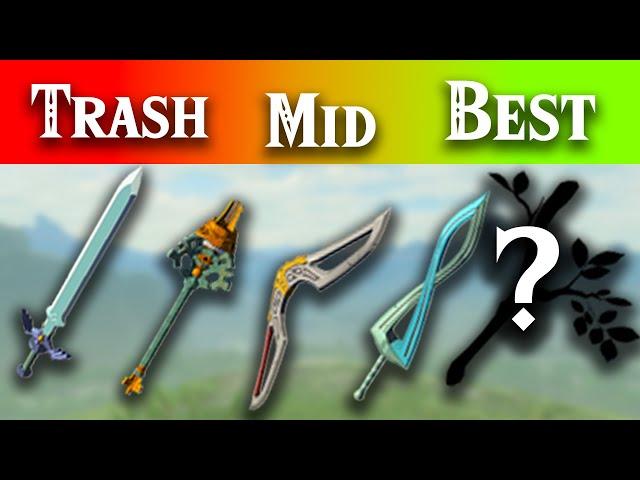 ALL 118 Weapons Ranked | Tears of the Kingdom