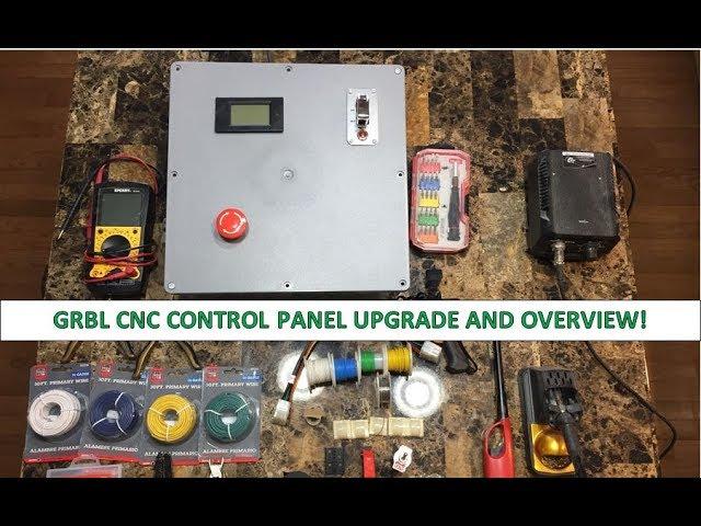 Custom GRBL CNC control panel