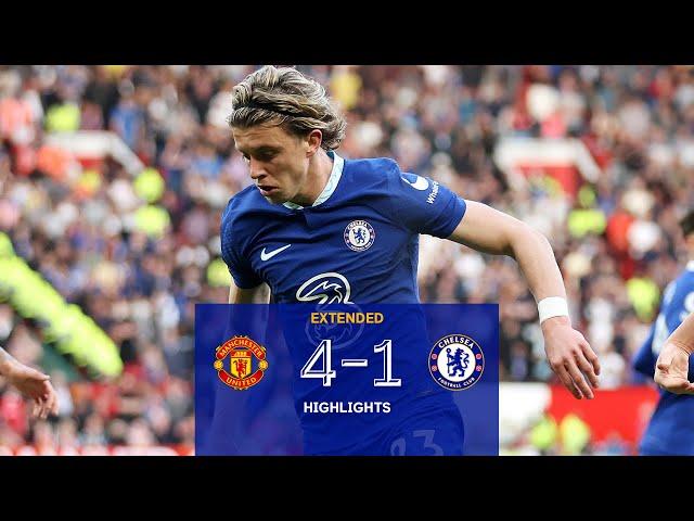 Manchester United 4-1 Chelsea | Highlights - EXTENDED | Premier League 22/23