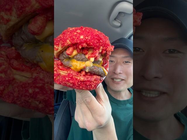 Flaming Hot Cheetos BURGER